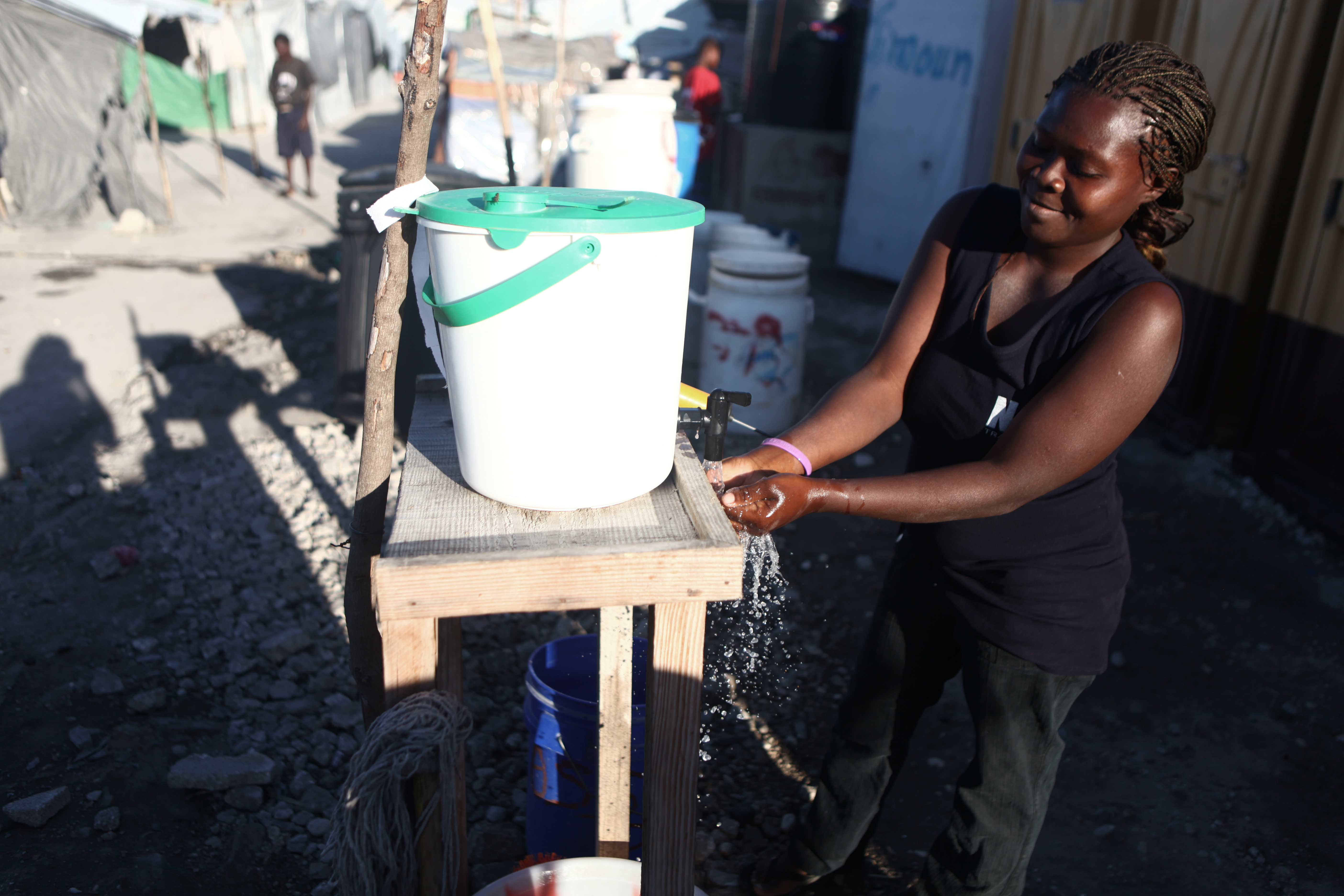 Household Toilet project (SOIL), Port-au-Prince, Haiti