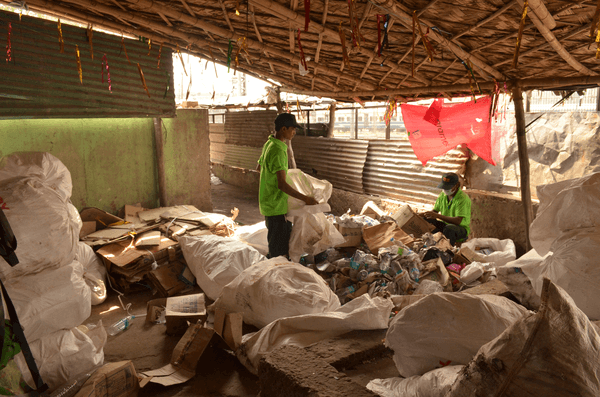 Material recovery Facility at the New Delhi Railway Station