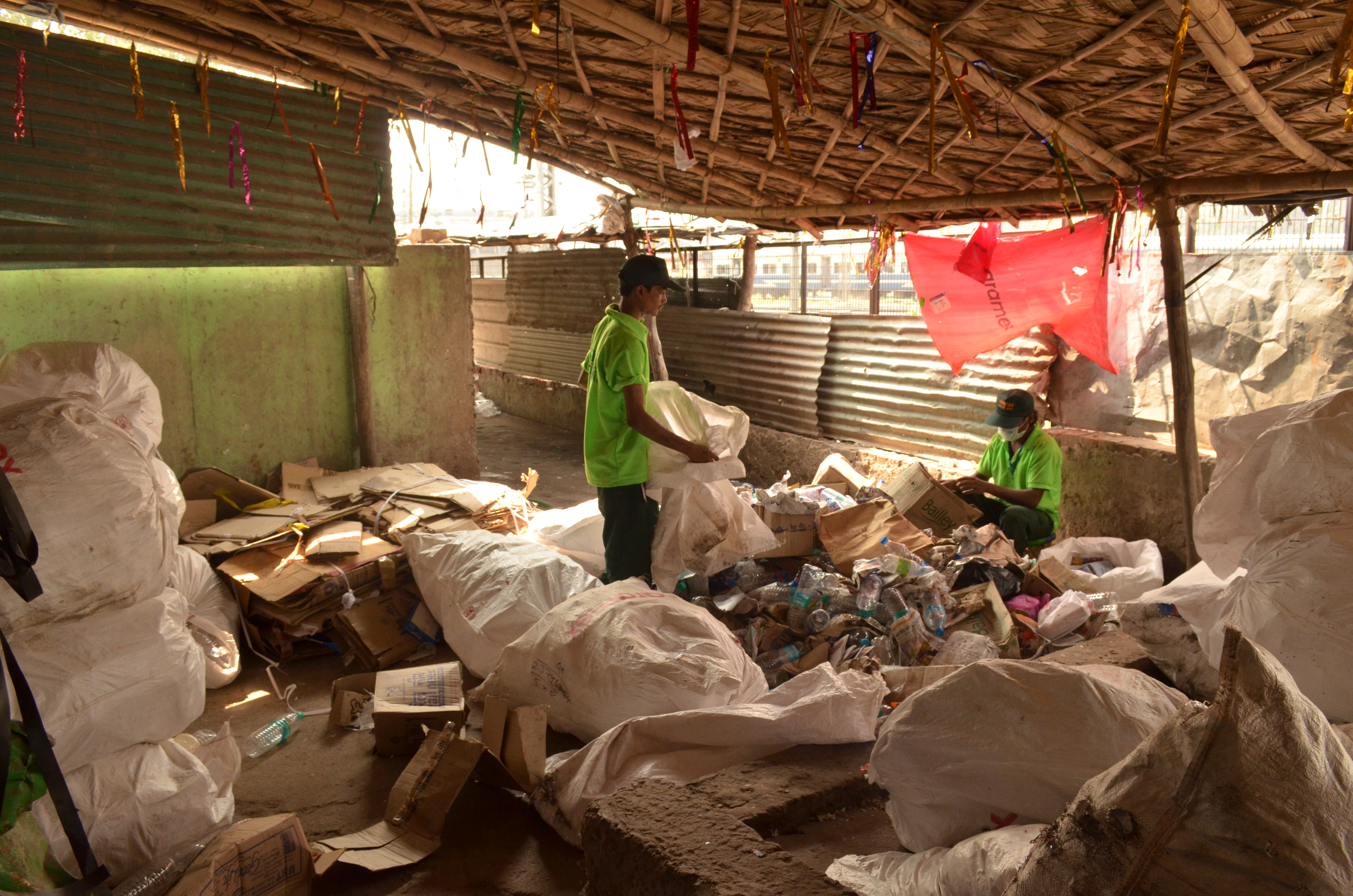 Chintan, Material recovery Facility (MRF), New Delhi Railway Station, New Delhi, India