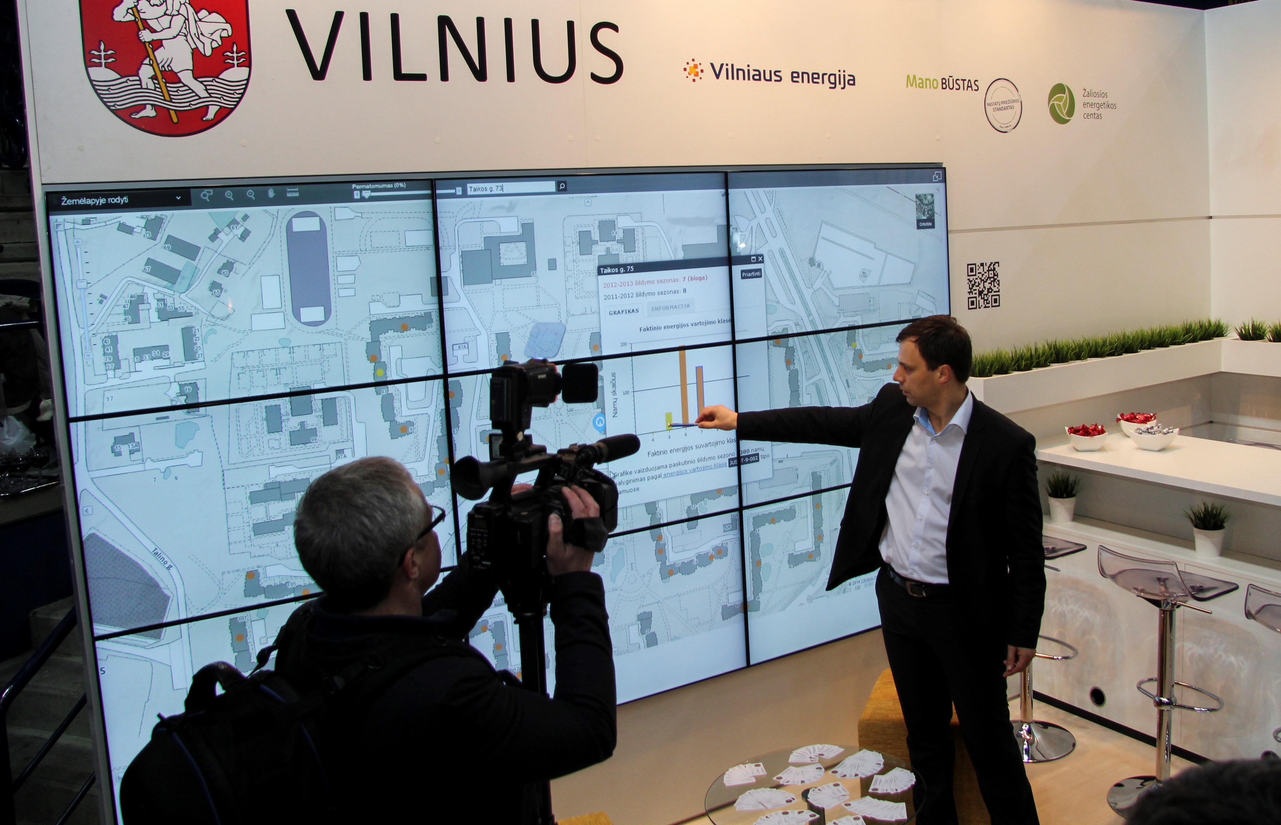 Interactive Energy Classification Map, Vilnius, Lithuania