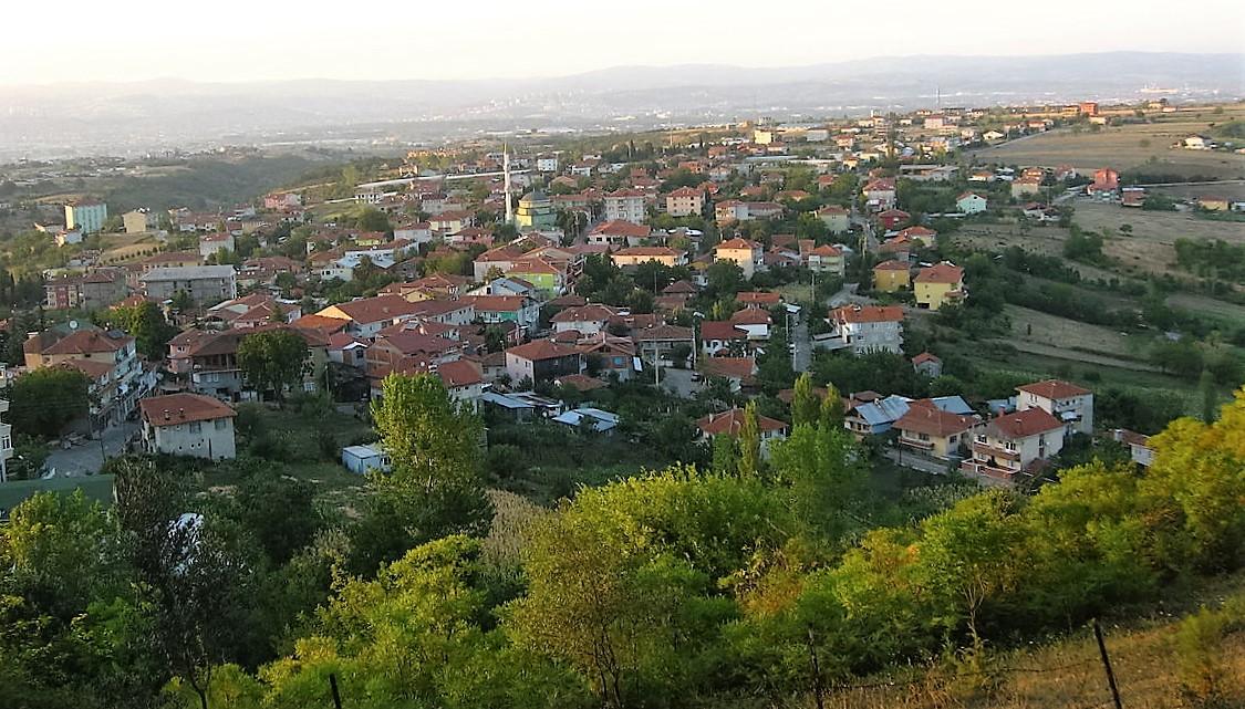 General view of Başiskele, Kocaeli.