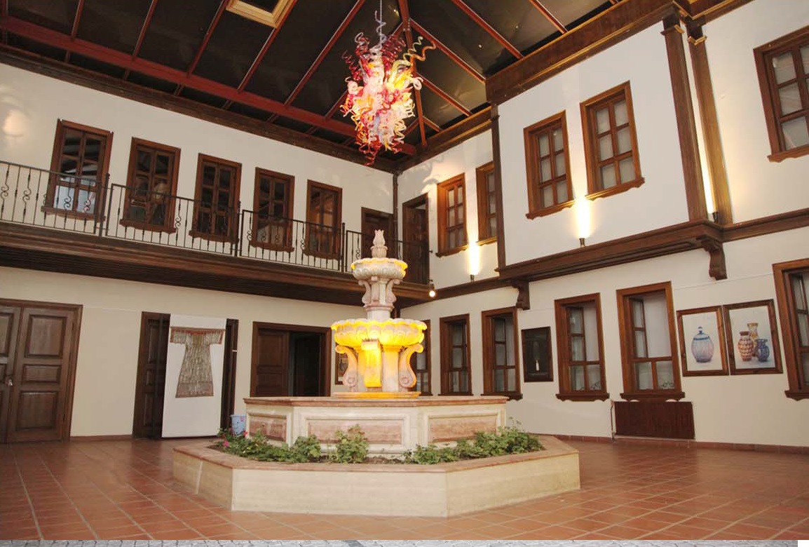 The atrium of Eskisehir City Museum Complex