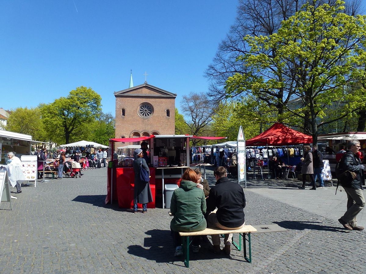 "Market of Cultures" at Leopoldplatz