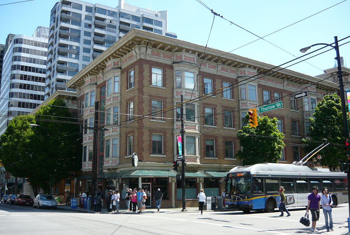 Manhattan Apartments (1908) at Robson street