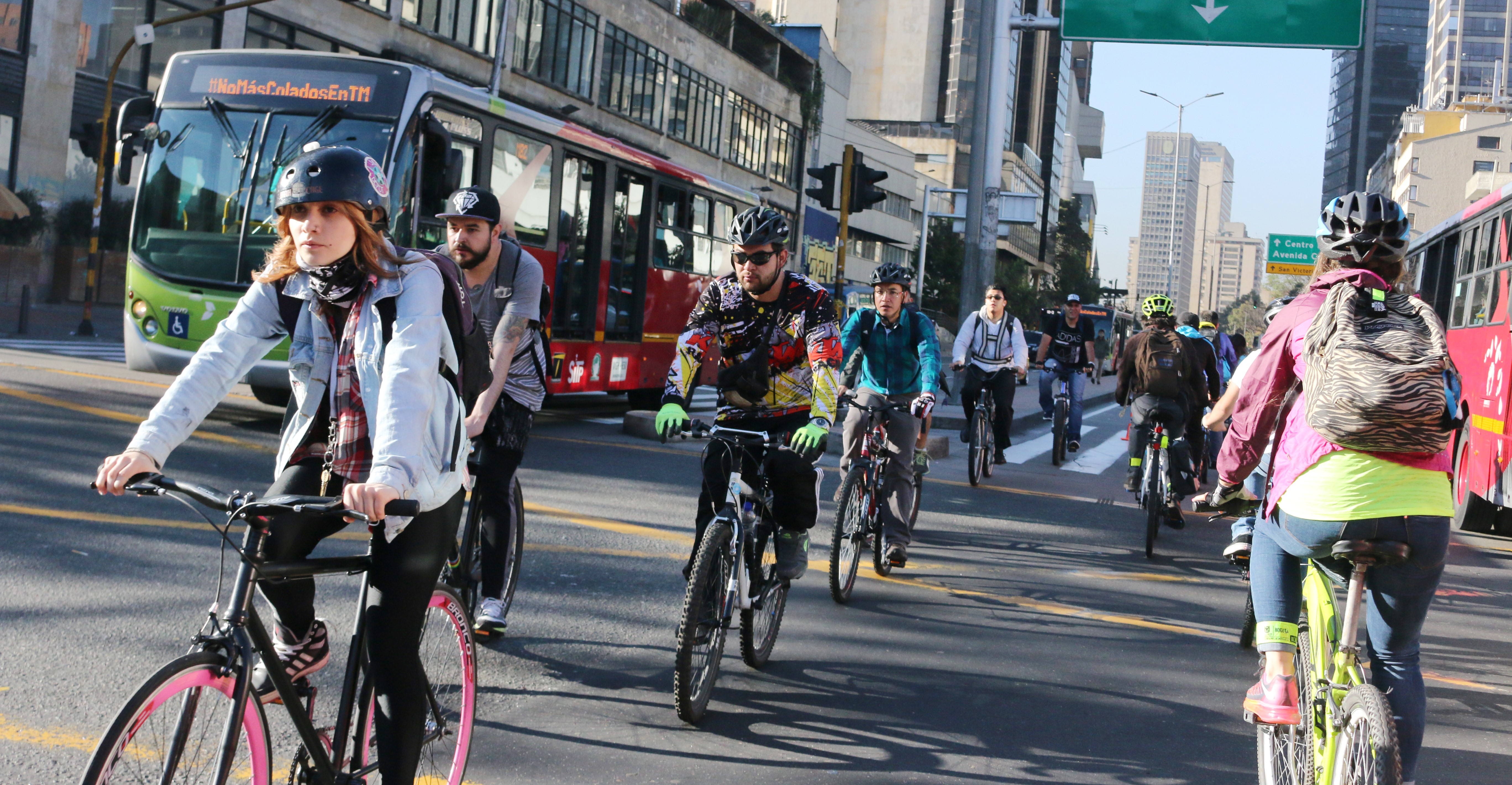 Quinto Centenario Cycle Avenue, Bogotá, Colombia