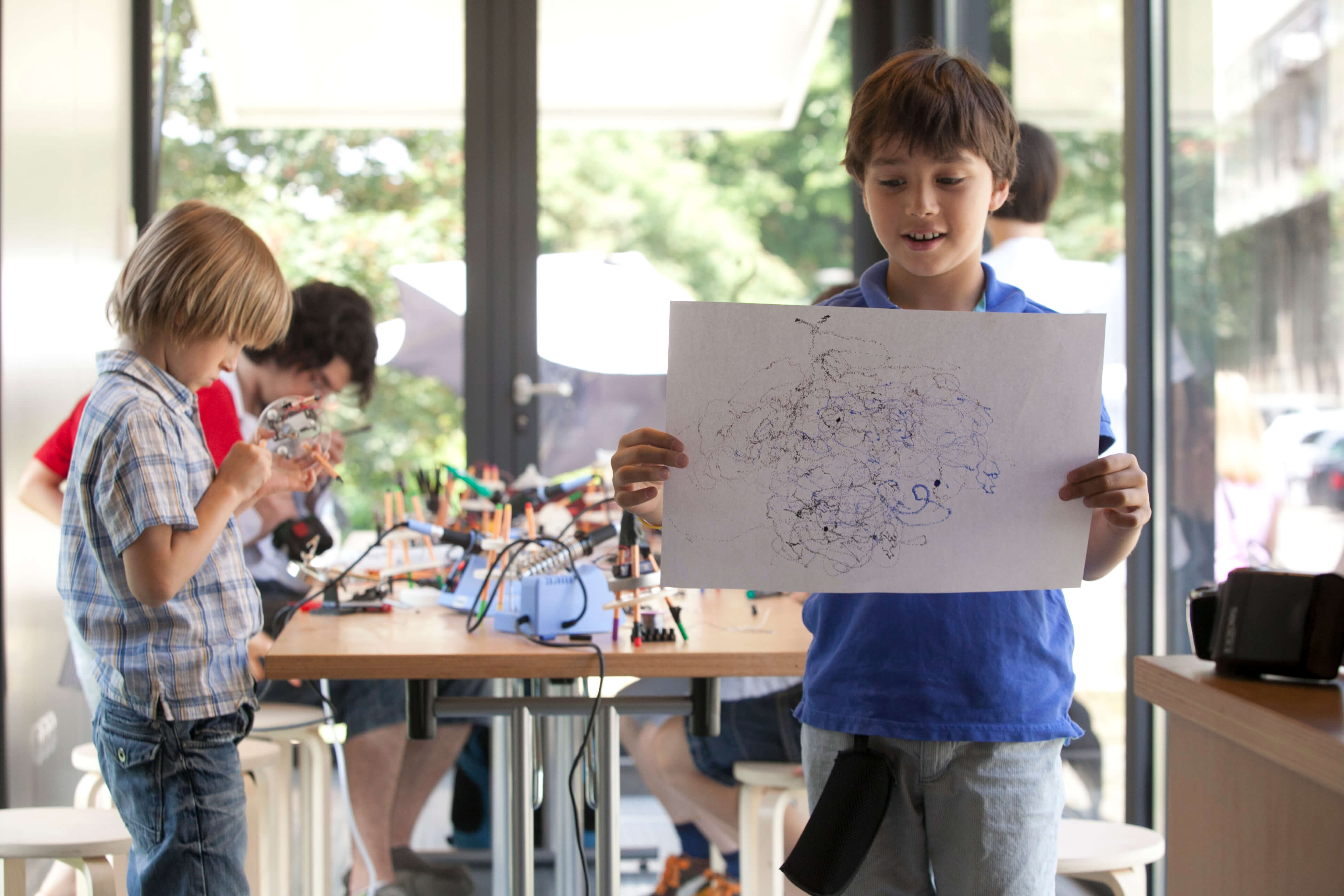 Drawing Robots workshop in RogLab