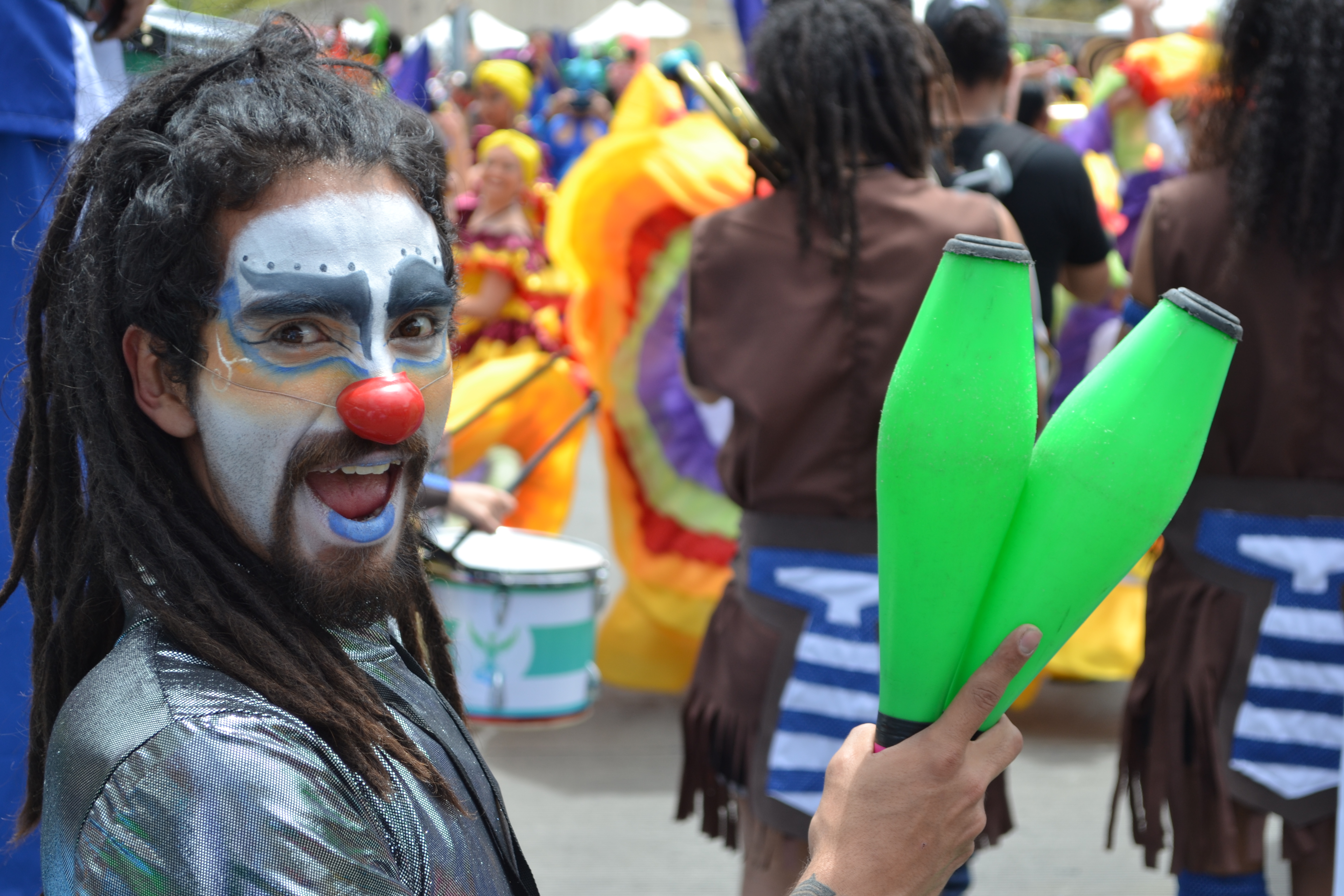 Cultural performance in Bogota’ 