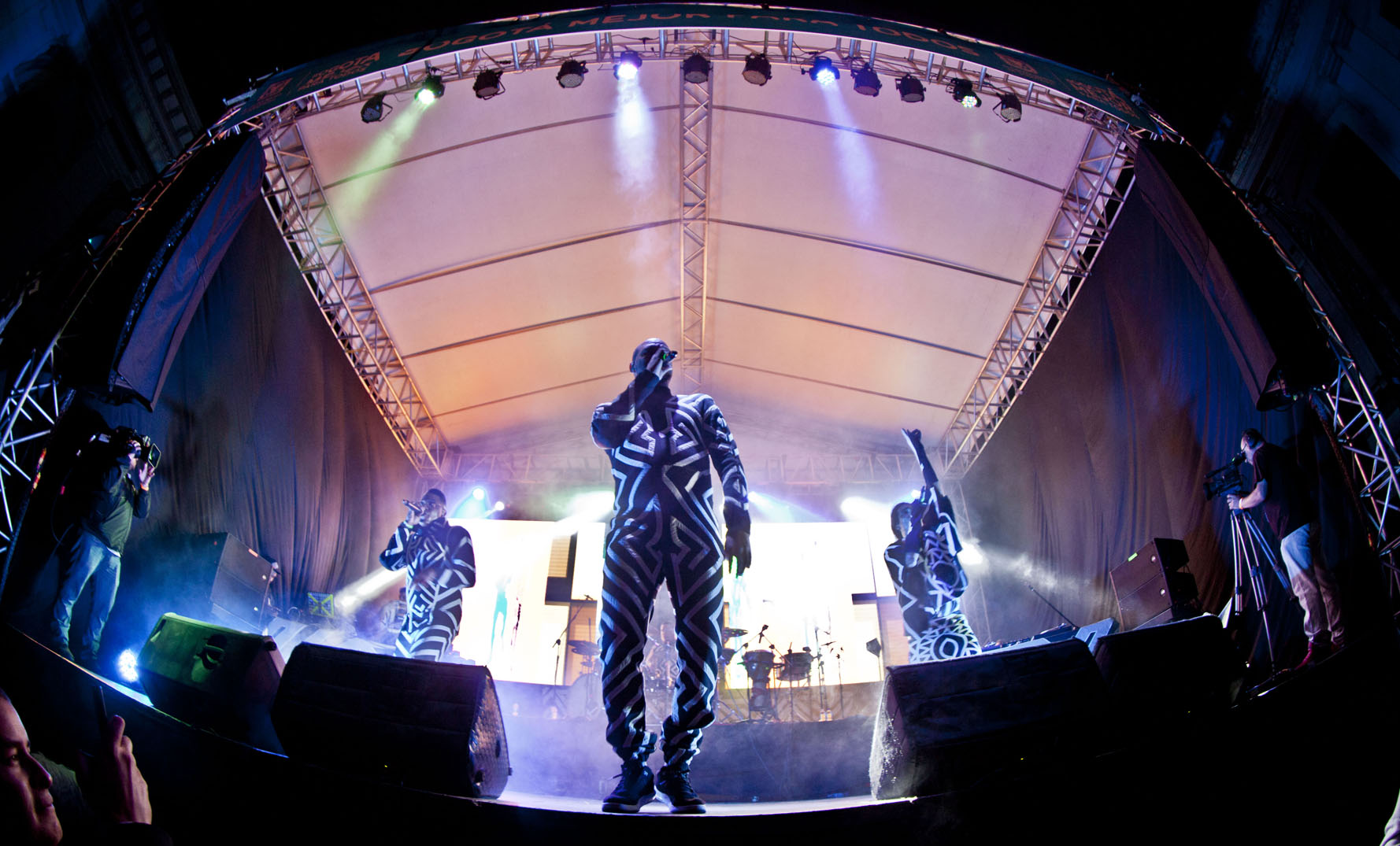 Cultural performance in Bogota’ 