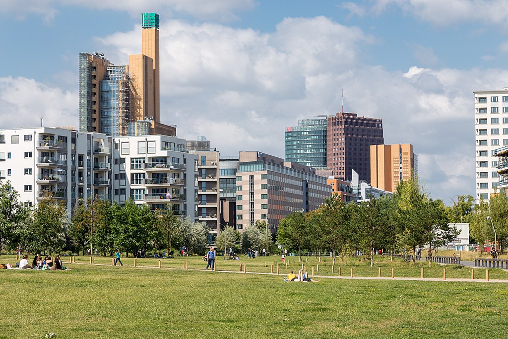 View from Gleisdreieck park