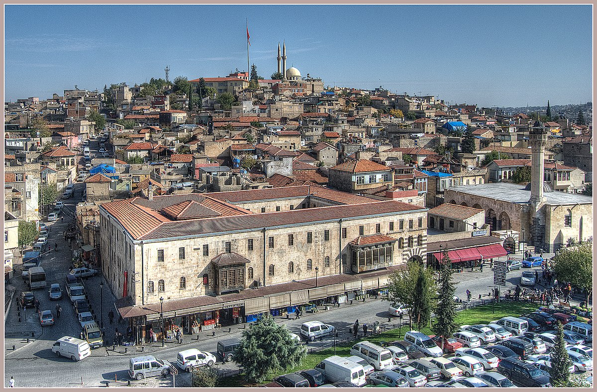 View of Gaziantep from the castle