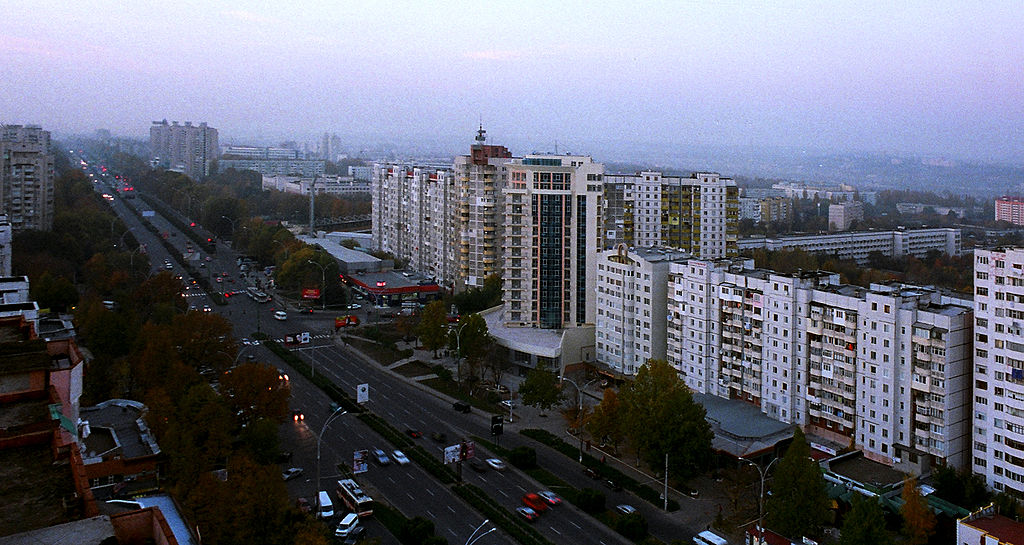 Bulevardul Dacia in Sectorul Botanica