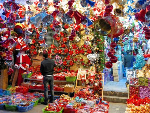 Christmas market in Guangzhou