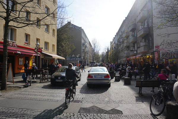 Local mobility concept Wrangelkiez in Berlin-Kreuzberg 